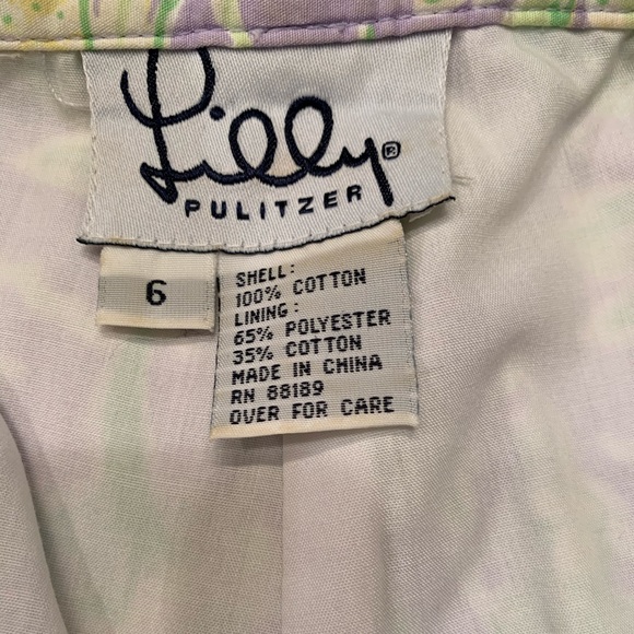 Lily shorts 6. Length 18”. Smoke /Pet free - Picture 2 of 2